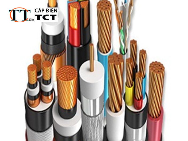 Cáp Điện 4 Lõi Cách Điện PVC