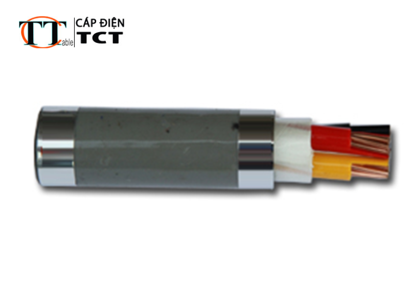 Cáp 4 lõi cách điện CU-PVC-PVC 4×2,5mm2
