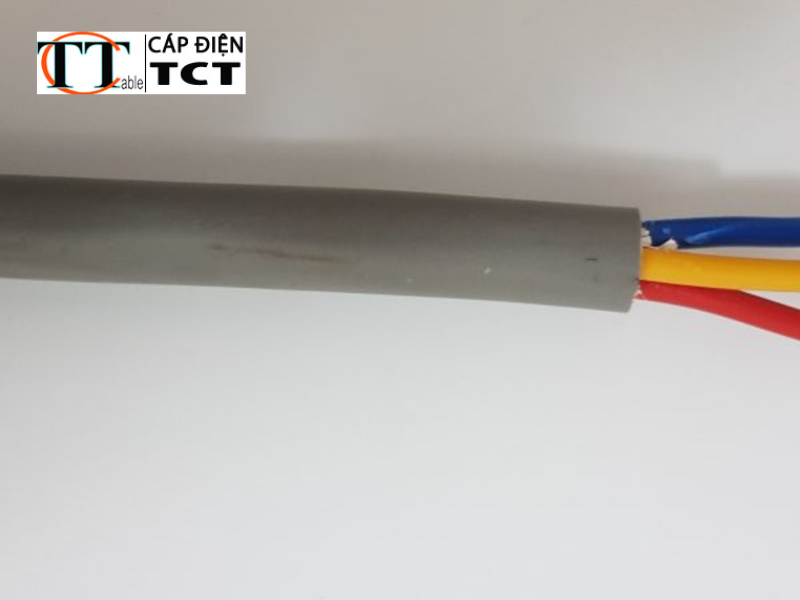 Cáp 4 lõi cách điện CU-PVC-PVC 4×2,5mm2
