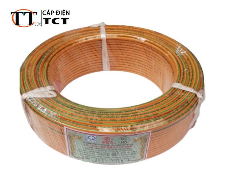 Dây đơn cứng CU-PVC 1x6mm2