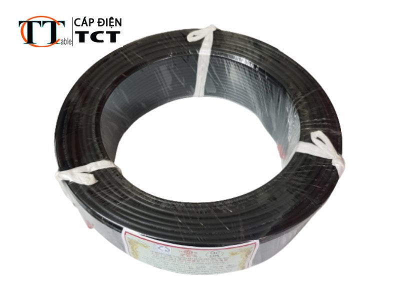 Dây đơn mềm CU-PVC 1x4mm2