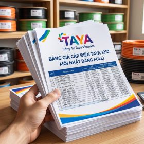 Bảng Giá Cáp Điện TAYA 1210 Mới Nhất (Cập Nhật Bảng Full)