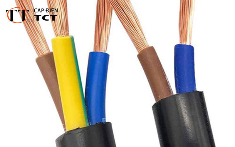Dây cáp điện 3 pha lõi đồng chính hãng
