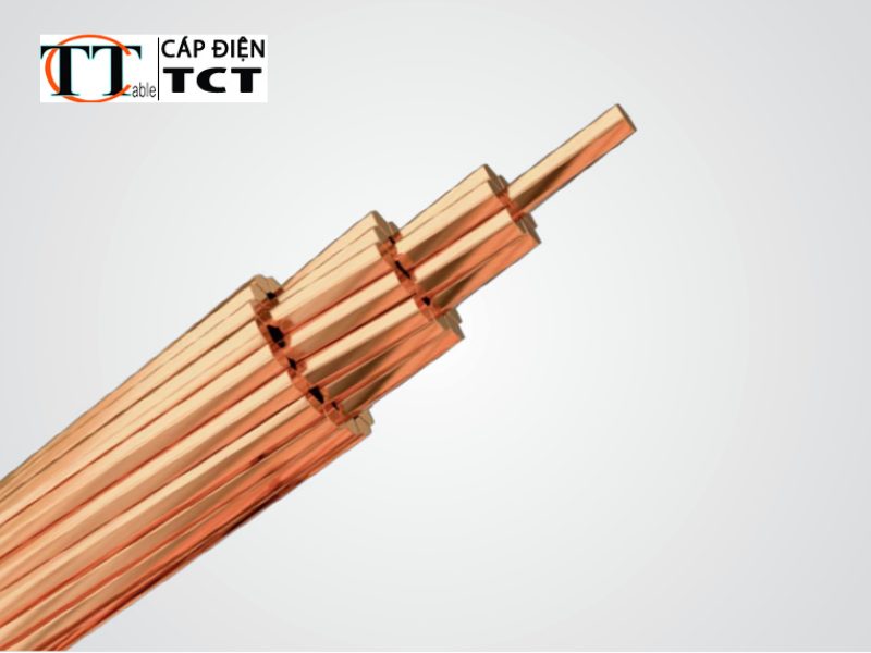 Cáp đồng trần 1 lõi 