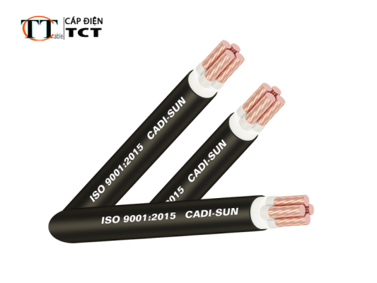Cáp cách điện XLPE 4x25mm²