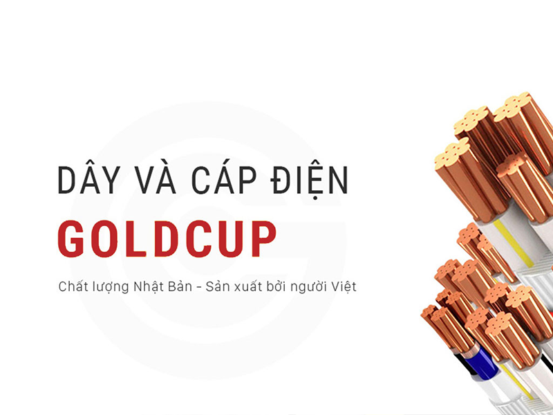 Cáp điện TCT – đơn vị cung cấp dây cáp điện chống cháy GOLDCUP chính hãng