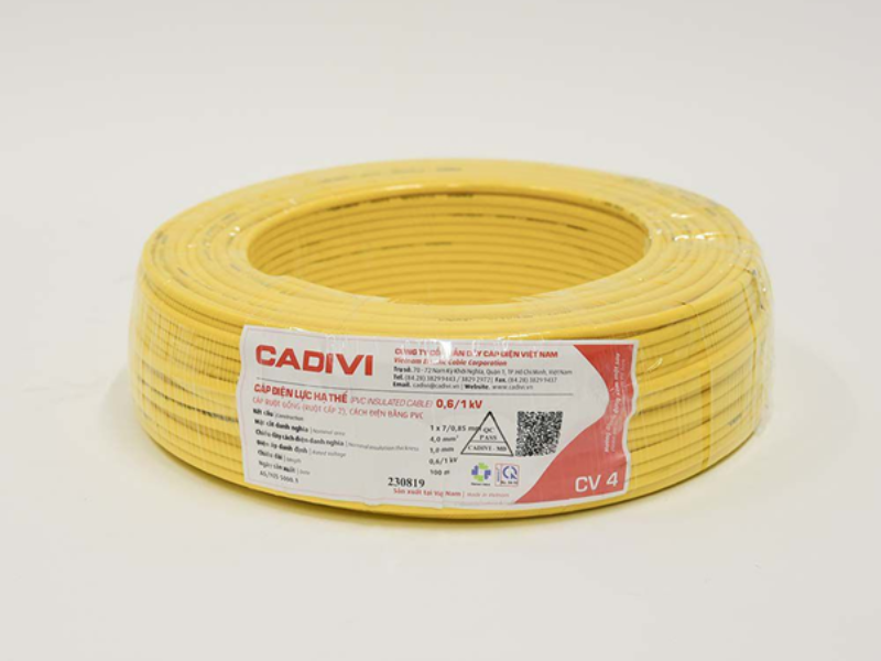 Khám phá bảng công suất dây điện Cadivi