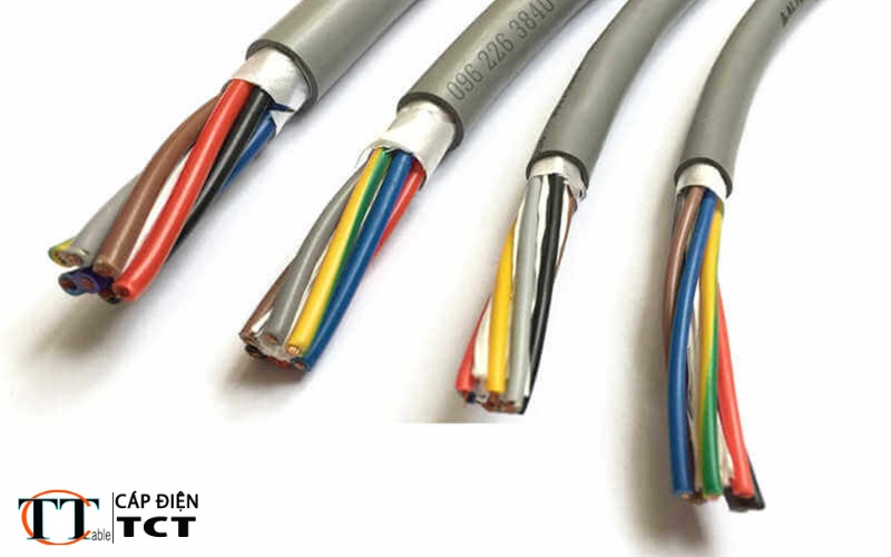 Cấu trúc của dây điện điều khiển 12 lõi