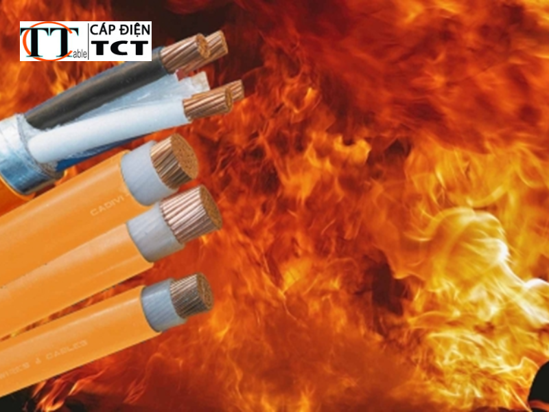 Cáp điện chống cháy là gì