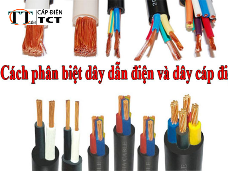 Phân biệt các loại dây điện và cáp điện
