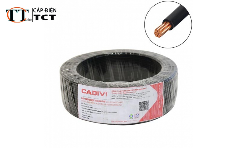 Dây điện Cadivi 4.0 giá bao nhiêu?