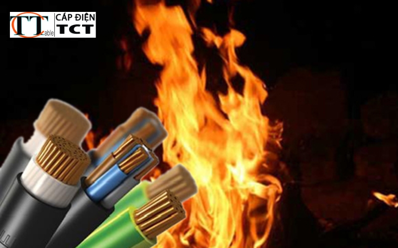 Chi tiết cách phân biệt cáp cháy chậm và cáp chống cháy