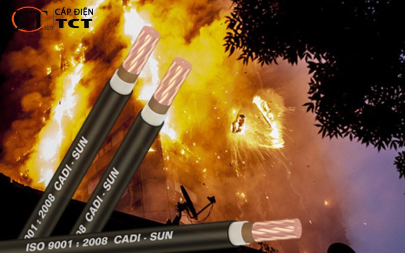 Cáp điện chống cháy cho nhà xưởng đạt chuẩn PCCC 