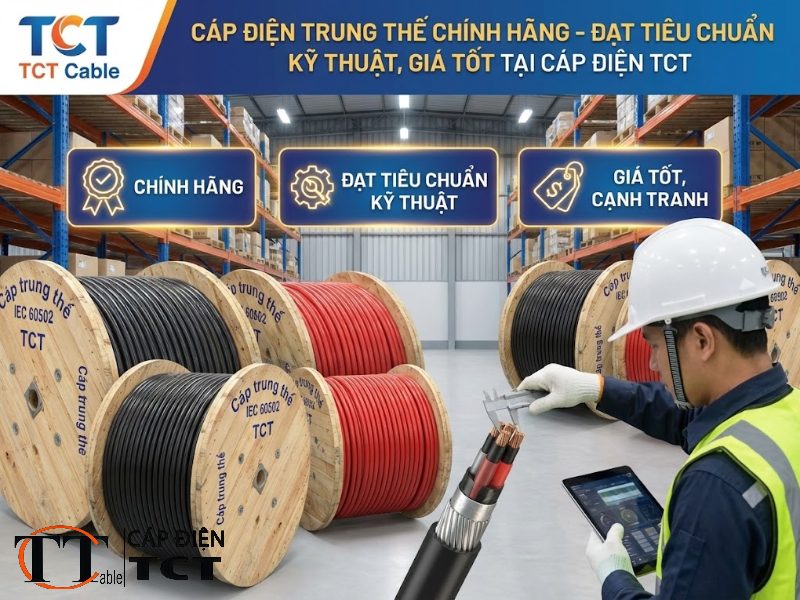 Cáp điện trung thế