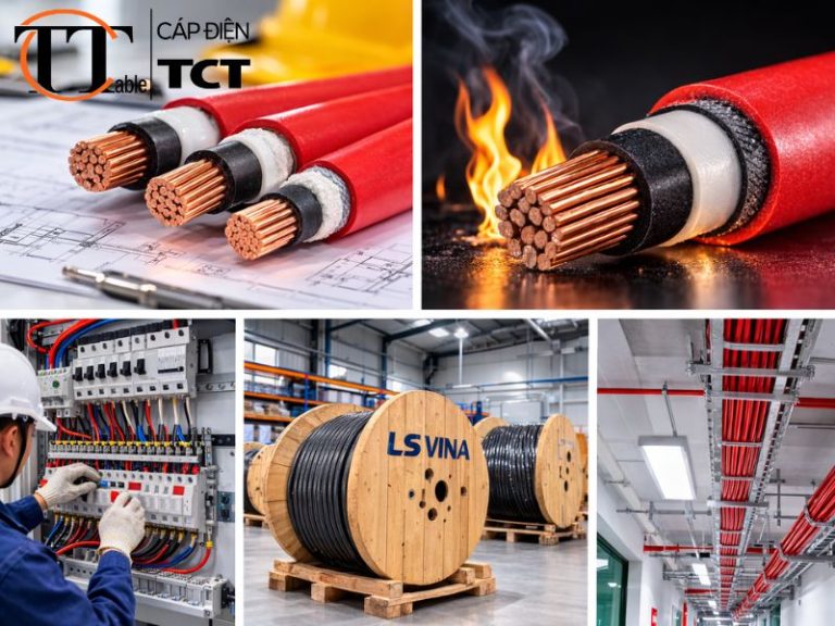 Bảng giá cáp điện chậm cháy hôm nay – Cập nhật mới nhất từ đại lý cáp LS VINA