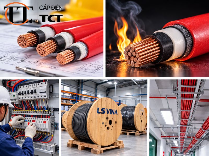 bảng giá cáp điện chậm cháy hôm nay