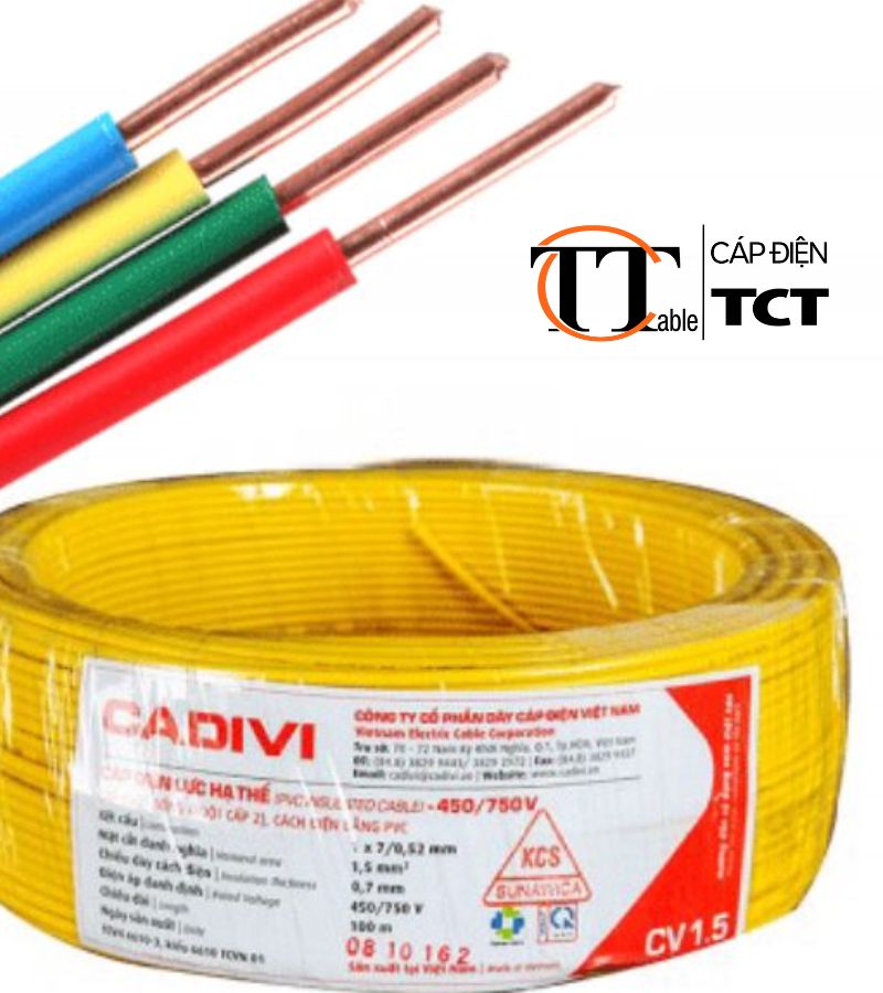 báo giá cáp CADIVI công trình