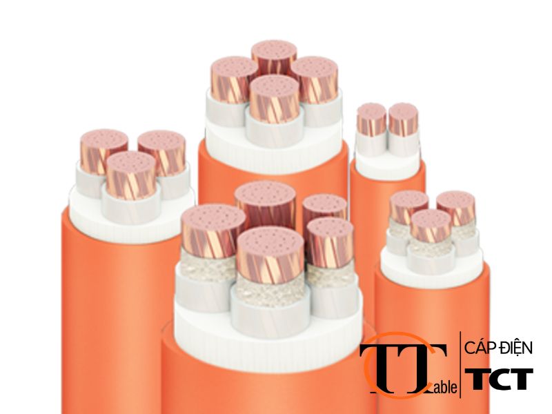 cáp điện chậm cháy chống lan truyền lửa 
