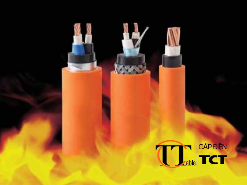cáp điện chậm cháy chống lan truyền lửa 