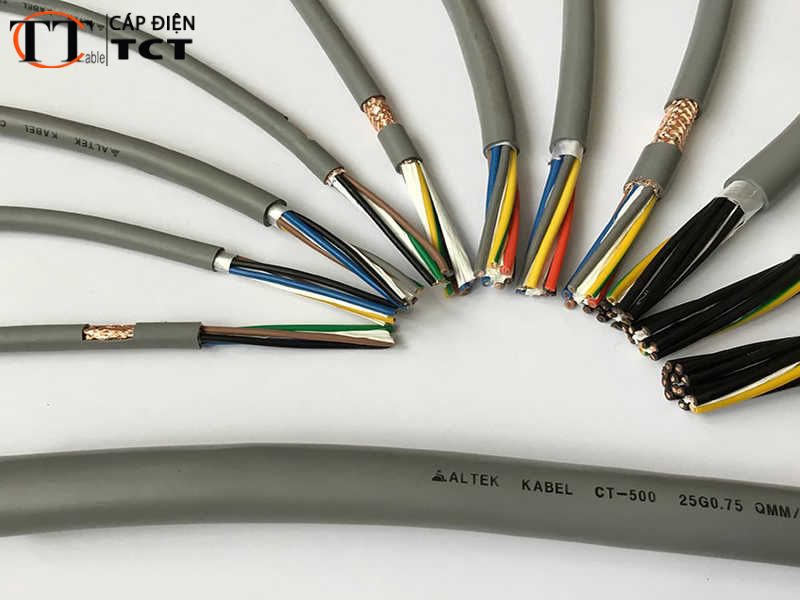 cáp điều khiển và cáp tín hiệu khác nhau thế nào