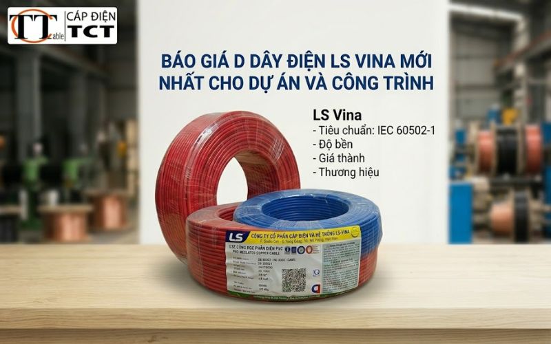 giá dây điện ls vina mới nhất
