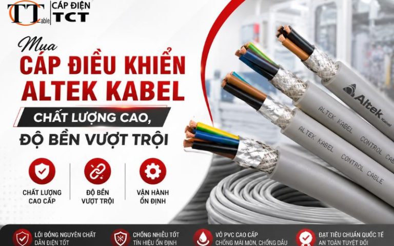 Mua Cáp điều khiển Altek Kabel Chất Lượng Cao, Độ Bền Vượt Trội 