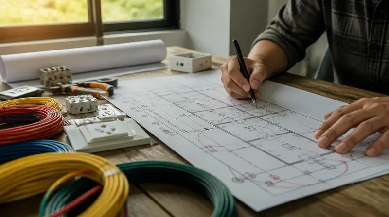 Cần chuẩn bị dữ liệu gì trước khi dự toán dây điện?
