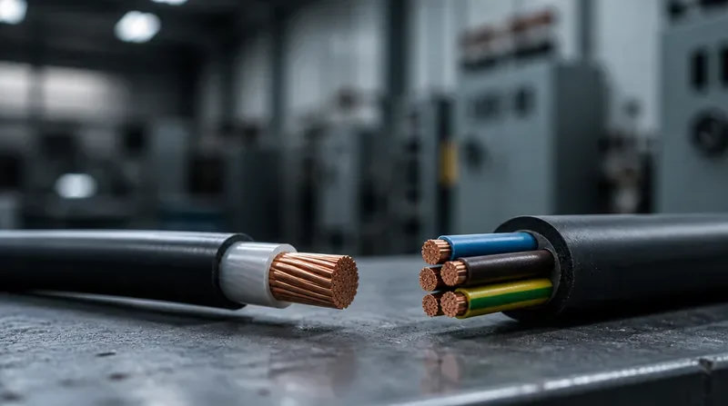 Sự khác nhau giữa cáp CV và CVV nằm ở đâu?