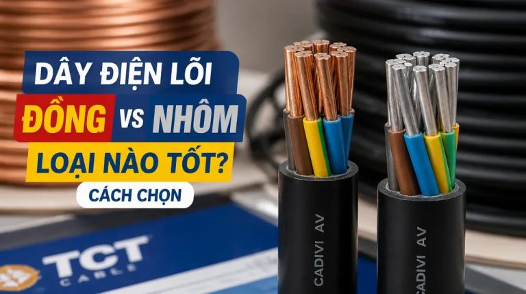 Dây điện lõi đồng và lõi nhôm loại nào tốt cho từng công trình?